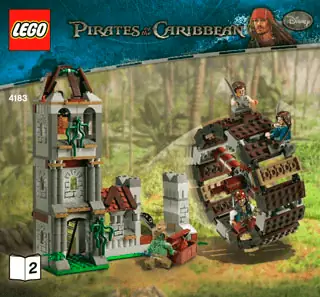 Lego pirates of the caribbean store the mill