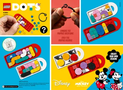 Manual DOTS Disney™ Micky & Minnie Kreativbox zum Schulanfang - 4
