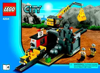 Lego mining set online 4204