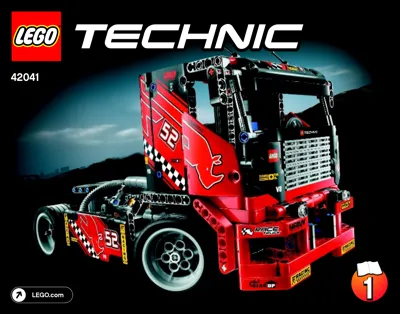 Manual Technic Renn-Truck - 1