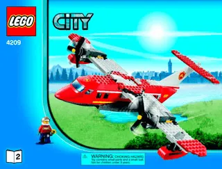 LEGO City: Firefighter - Minifig Character Figure - Set 4209 cty0279