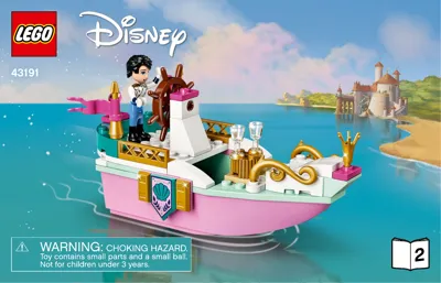 Manual Disney™ Ariel's Celebration Boat - 2