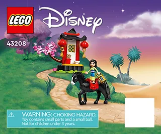 LEGO® Disney™ 43208 Aventura de Jasmine y Mulán