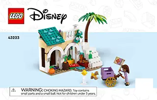 LEGO Disney Wish: Asha in the City of Rosas 43223 Building Toy Set, A  Buildable Model from the Disney Movie to Inspire Adventures and Creative  Play, A