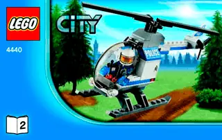 Lego forest police online helicopter