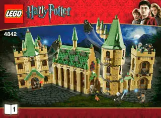 Lego 4842 harry hot sale potter hogwarts castle