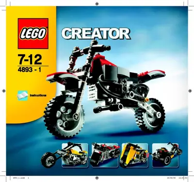 LEGO Creator Gelbe Flitzer • Set 4893 • SetDB