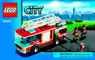 Lego fire truck sales 60002