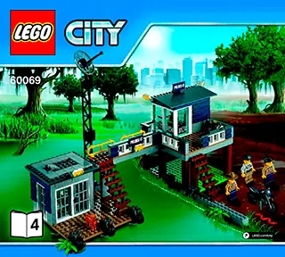 LEGO City Swamp Police Station • Set 60069 • SetDB