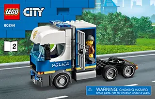 LEGO City Police Helicopter Transport Set 60244 SetDB