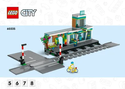 LEGO City Train Station • Set 60335 • SetDB • Merlins Bricks