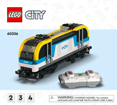 Manual City Freight Train - 2