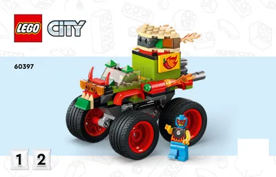 Manual City Monstertruck Kombiset - 1