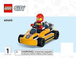 LEGO City Go-Karts and Race Drivers • Set 60400 • SetDB