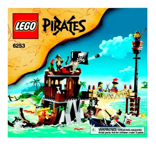 LEGO Pirates Exclusive Limited Edition Set #6253 Shipwreck Hideout