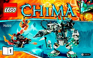 LEGO CHIMA Icebite's Claw Driller • Set 70223 • SetDB