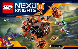 LEGO NEXO KNIGHTS Moltor's Lava Smasher • Set 70313