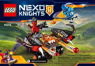 LEGO NEXO KNIGHTS The Glob Lobber • Set 70318 • SetDB