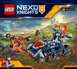 LEGO NEXO KNIGHTS Axl's Tower Carrier • Set 70322