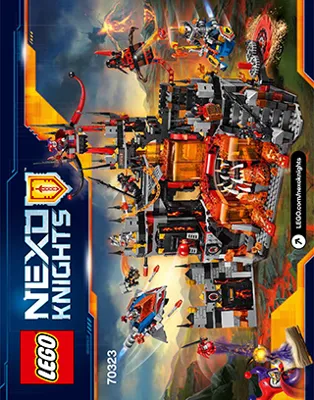 LEGO NEXO KNIGHTS Jestro's Volcano Lair • Set 70323