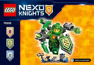 Lego Nexo Knights Ultimate Aaron • Set 70332 • Setdb