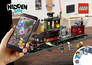 LEGO Hidden Side Ghost Train Express Set 70424 SetDB