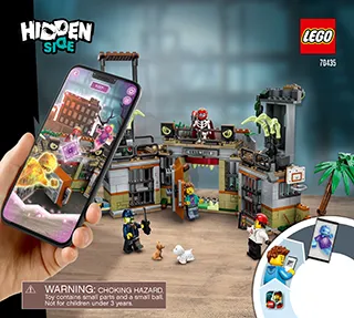 LEGO Hidden Side Newbury Abandoned Prison • Set 70435