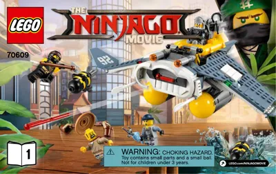 Manual NINJAGO™ Mantarochen-Flieger - 1