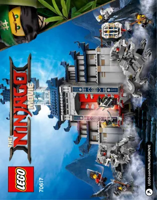 Manual THE LEGO™ NINJAGO™ MOVIE Ultimativ ultimatives Tempel-Versteck - 1