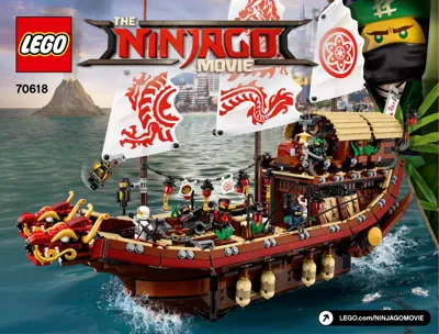 Manual THE LEGO™ NINJAGO™ MOVIE THE LEGO NINJAGO MOVIE Ninja-Flugsegler - 1
