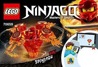 Lego ninjago store spinjitzu kai 70659