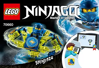 LEGO NINJAGO Spinjitzu Jay Set 70660 SetDB