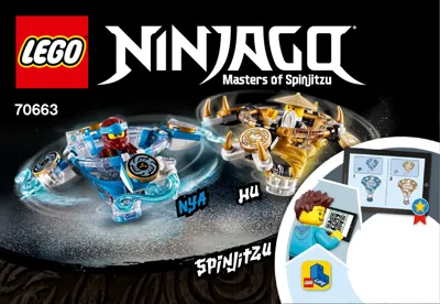 Manual NINJAGO™ Spinjitzu Nya & Wu - 65