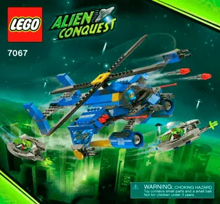 LEGO Alien Conquest Jet-Copter Encounter • Set 7067 • SetDB