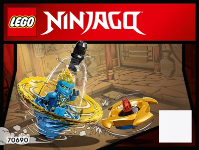 Manual NINJAGO™ Jays Spinjitzu-Ninjatraining - 1