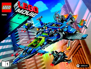 Manual THE LEGO™ MOVIE 2 Bennys Raumschiff, Raumschiff, RAUMSCHIFF! - 1