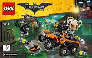  LEGO Batman Movie Bane Toxic Truck Attack 70914