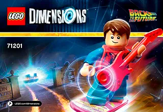 Lego dimensions level pack back to the discount future