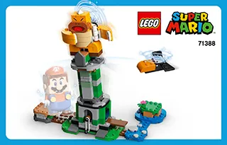 Manual Super Mario™ Boss Sumo Bro Topple Tower Expansion Set - 1