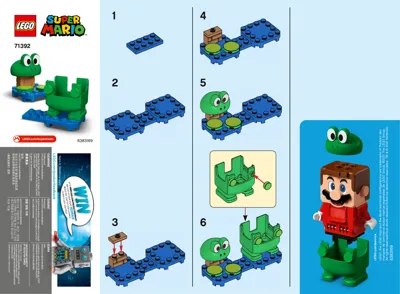 Manual Super Mario™ Frog Mario Power-Up Pack - 1