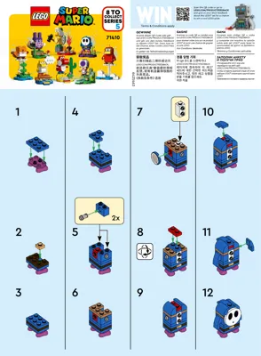 Manual Super Mario™ Character Packs - Series 5 - 1