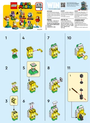 Manual Super Mario™ Character Packs - Series 5 - 7