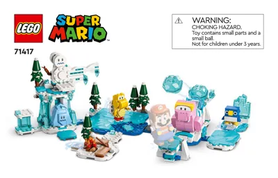 Manual Super Mario™ Fliprus Snow Adventure Expansion Set - 1