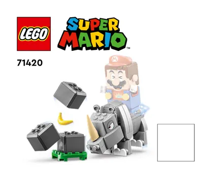 Manual Super Mario™ Rambi the Rhino Expansion Set - 1