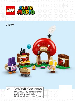 Manual Super Mario™ Nabbit at Toad's Shop Expansion Set - 1