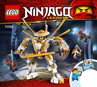 Golden mech online ninjago