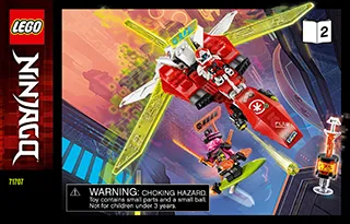 LEGO NINJAGO Kai s Mech Jet Set 71707 SetDB