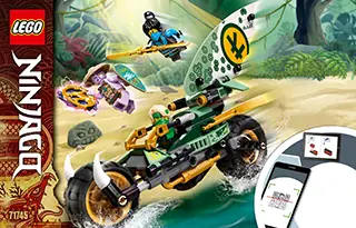 Manual NINJAGO™ Lloyds Dschungel-Bike - 1