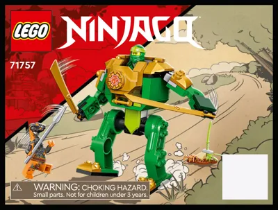 Manual NINJAGO™ Lloyds Ninja-Mech - 1
