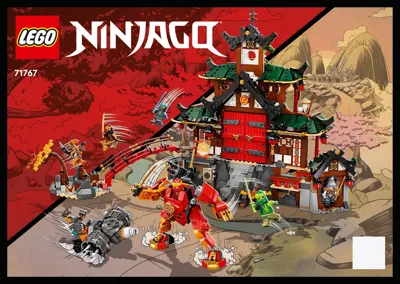 Manual NINJAGO™ Ninja-Dojotempel - 1